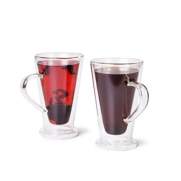 Набор из 2-х кружек с двойными стенками 400 мл Jasmin