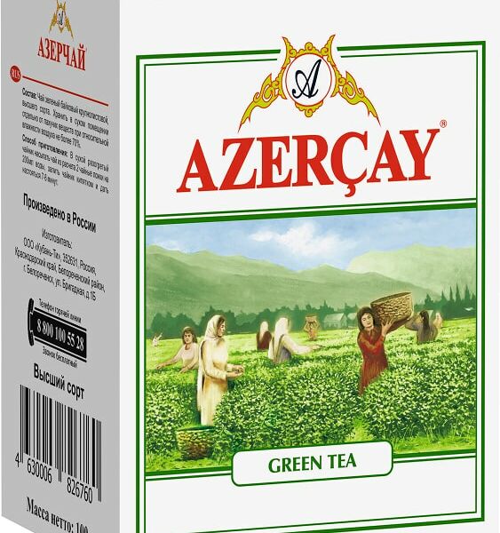 Чай зеленый Азерчай Классический 100г
