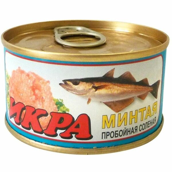 Икра минтая Авистрон соленая пробойная 120 г