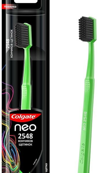 Зубная щетка Colgate Neo 2548 Кончиков щетинок средней жесткости