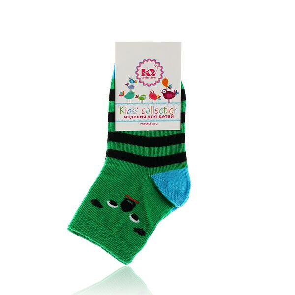Детские носки Красная ветка С-1739 , Зеленый , р.12-14