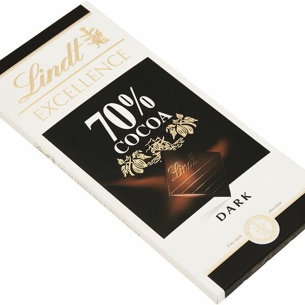 Шоколад горький Lindt Excellence 70%, 100г