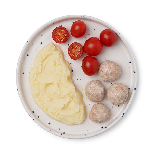 Пюре картофельное с чикенболами Азбука Life Kids 265 г