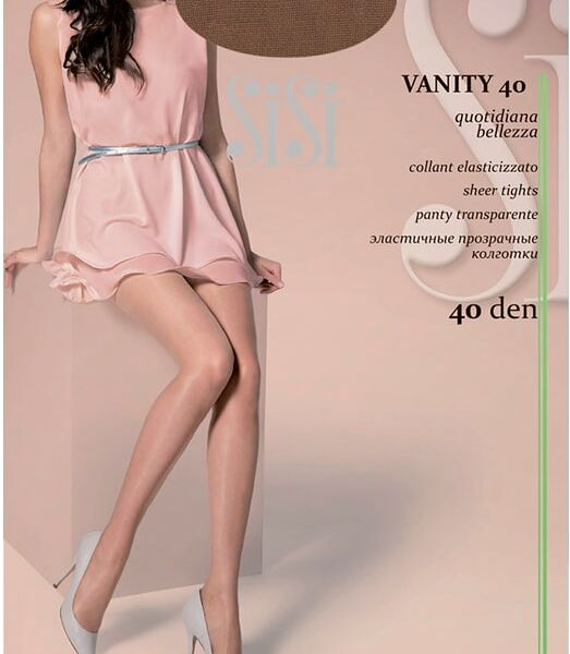 Колготки SiSi Vanity 40 Daino Загар медного оттенка Размер 2