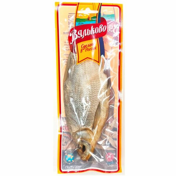 Густера Вяльково вяленая неразделанная, 120 г