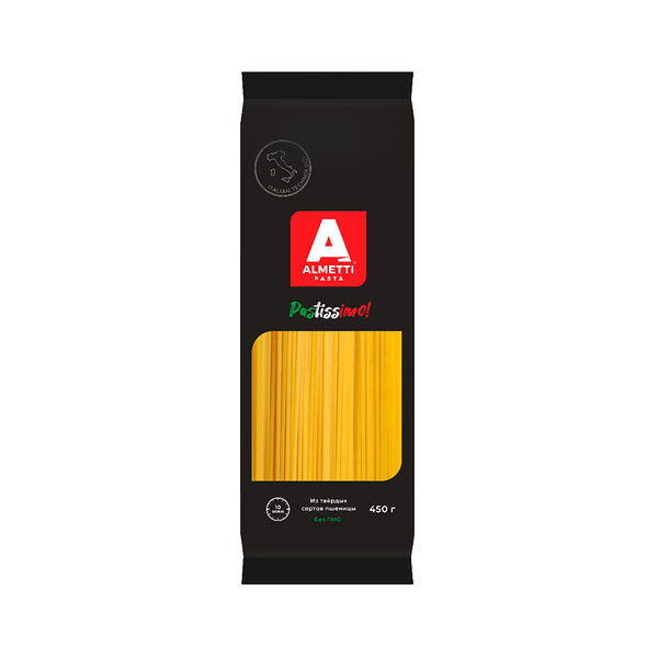Макаронные изделия Вермишель длинная Almetti в/с грА 0,45 кг