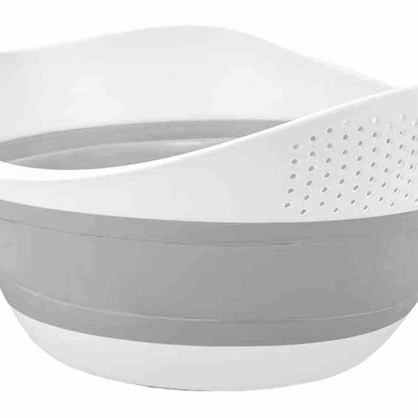 Миска-дуршлаг Phibo 411172611 складная 2 в 1, 300×250×155 мм