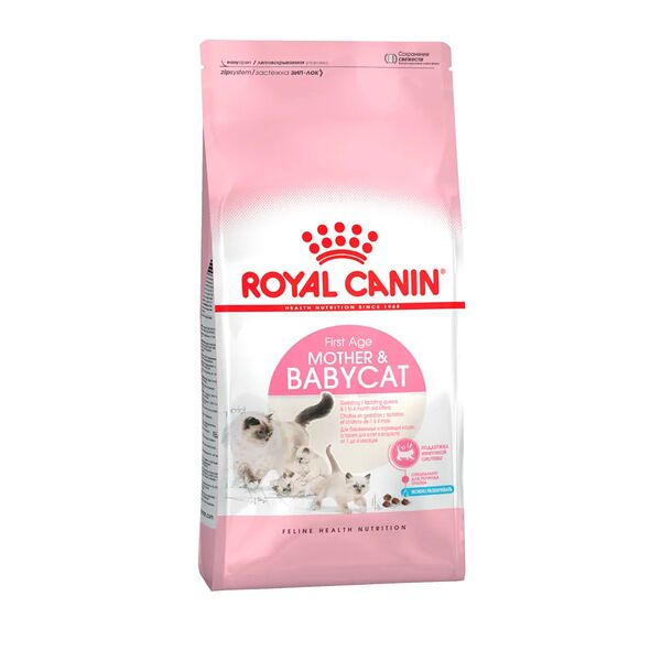 Корм для котят Royal Canin Mother&Babycat в период первой фазы роста и отъема, беременных и кормящих кошек, сухой, 0.4 кг