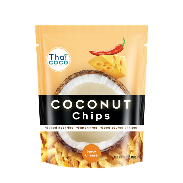 Кокосовые Thai Coco чипсы пряный сыр