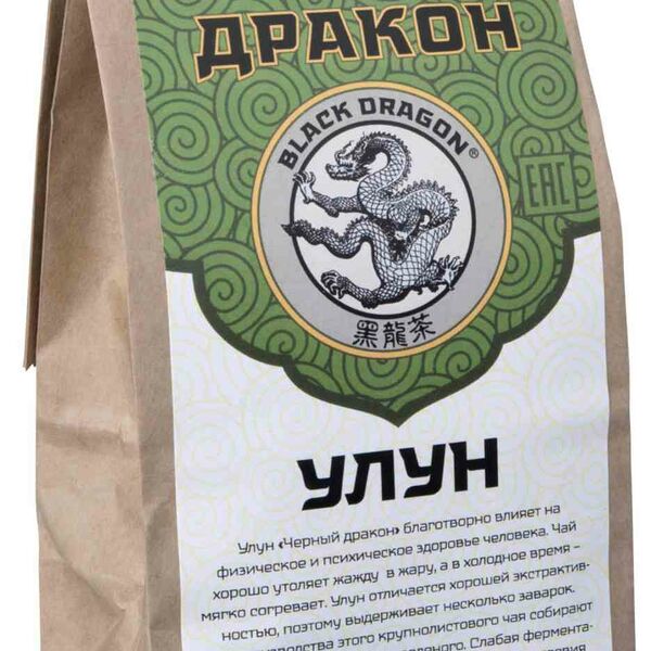 Чай зелёный Черный дракон Улун