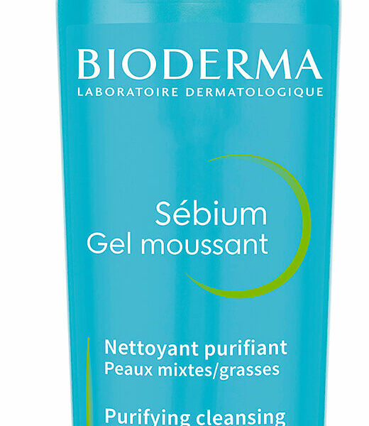 BIODERMA LABORATOIRE DERMATOLOGIQUE Себиум Гель для лица очищающий, 200 мл (помпа)