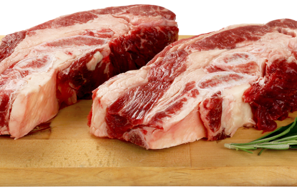 Грудинка из говядины на кости полуфабрикат охлажденный ЛЕНТА FRESH вес