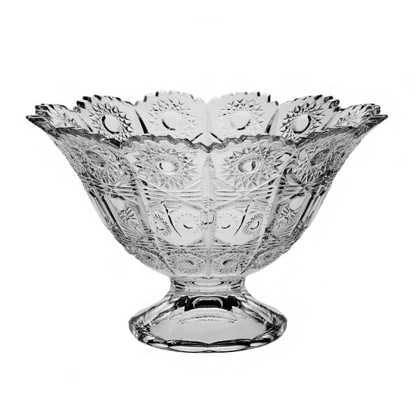 Конфетница на ножке Crystal Bohemia, 13.5 см, хрусталь