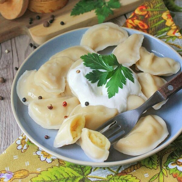 Вареники с картофелем 470 гр