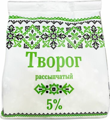 Творог Славянские кружева рассыпчатый 5% 300 г