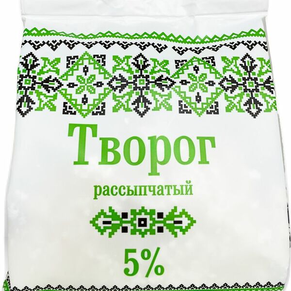 Творог Славянские кружева рассыпчатый 5% 300 г