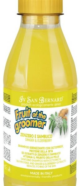 ISB Fruit of the Grommer Ginger&Elderbery Шампунь против раздражений и перхоти
