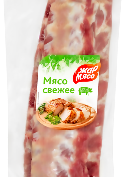 Рёбрышки ЖАР-МЯСО свиные охл. в/у кат.Б м/к вес