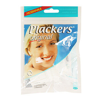 Зубная нить Plackers Original одноразовая, 40 шт.