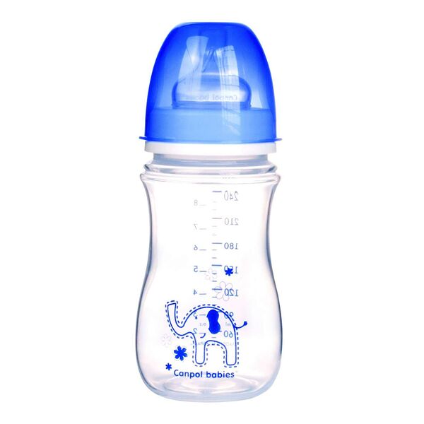 Canpol babies EasyStart бутылочка с широким горлышком антиколиковая с 3 месяцев арт. 35/206 240 мл