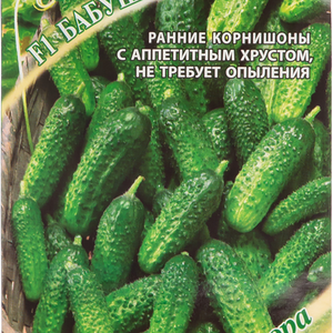 Семена ГАВРИШ Семена от автора, Огурец корнишон Бабушкин внучок F1, Арт. 191223334, 10шт