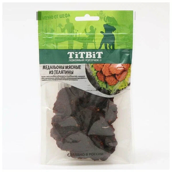 Тит Бит медальоны телятина