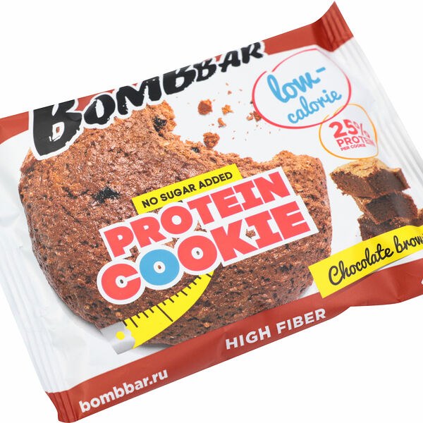 Печенье Bombbar шоколадный брауни