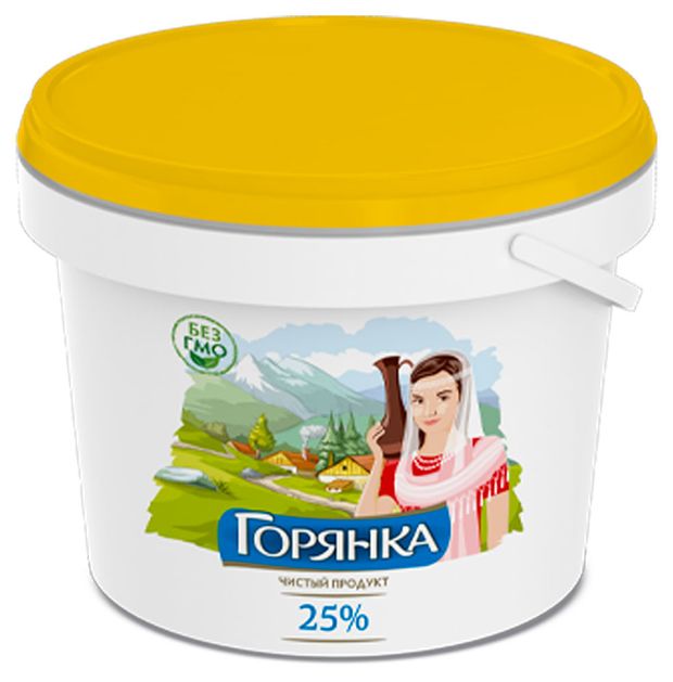 

Сметанный продукт Горянка 25% 700 г
