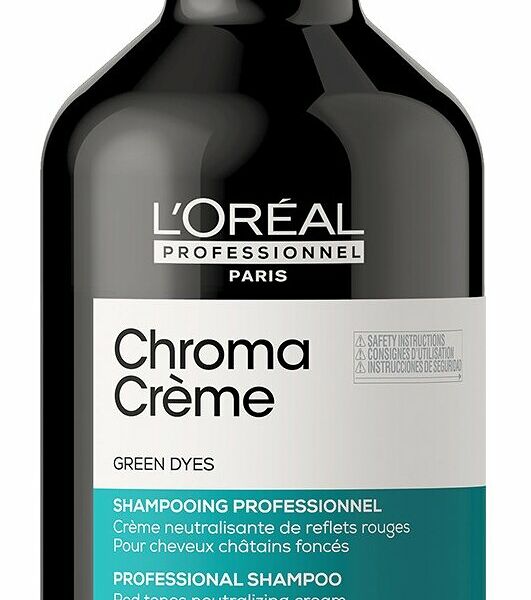L'OREAL PROFESSIONNEL Шампунь-крем с зеленым пигментом для нейтрализации красного оттенка темных волос, 300 мл