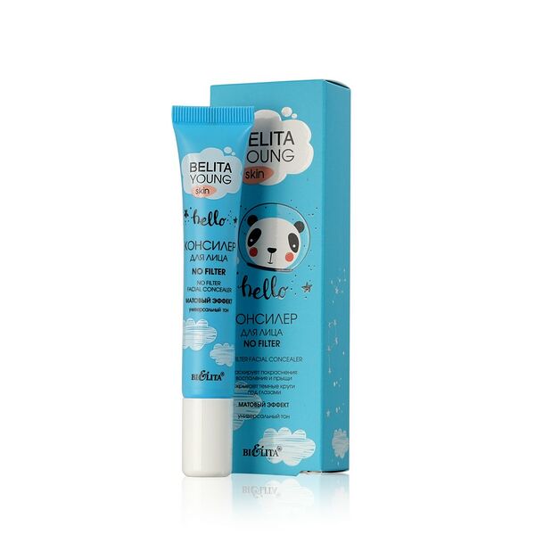 Консилер для лица Bielita Young Skin No Filter матовый эффект