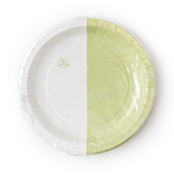 Тарелки одноразовые Просто Азбука 18 см, 10шт., Россия