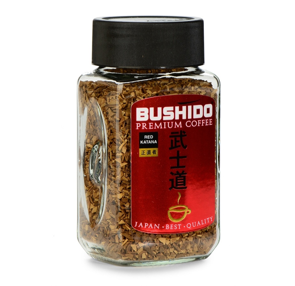 

Кофе растворимый Bushido Red Katana 50 г