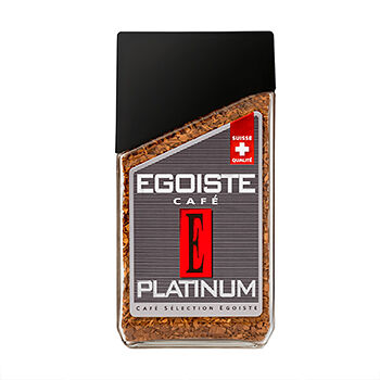 Кофе растворимый Egoiste Platinum сублимированный ст/б 100г