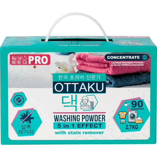 Порошок стиральный Ottaku Effect 5в1 с пятновыводителем
