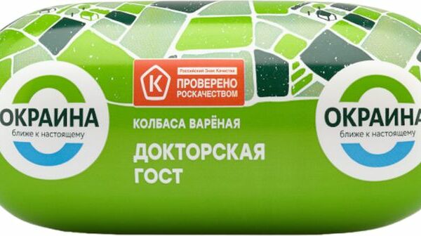 Колбаса вареная Окраина Докторская 400г