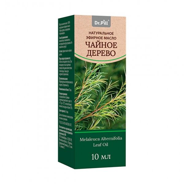 Масло эфирное Dr.Pill чайное дерево 10 мл