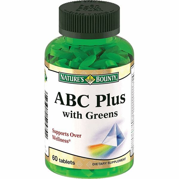 Nature's Bounty ABC Plus with Greens таблетки 60 шт 