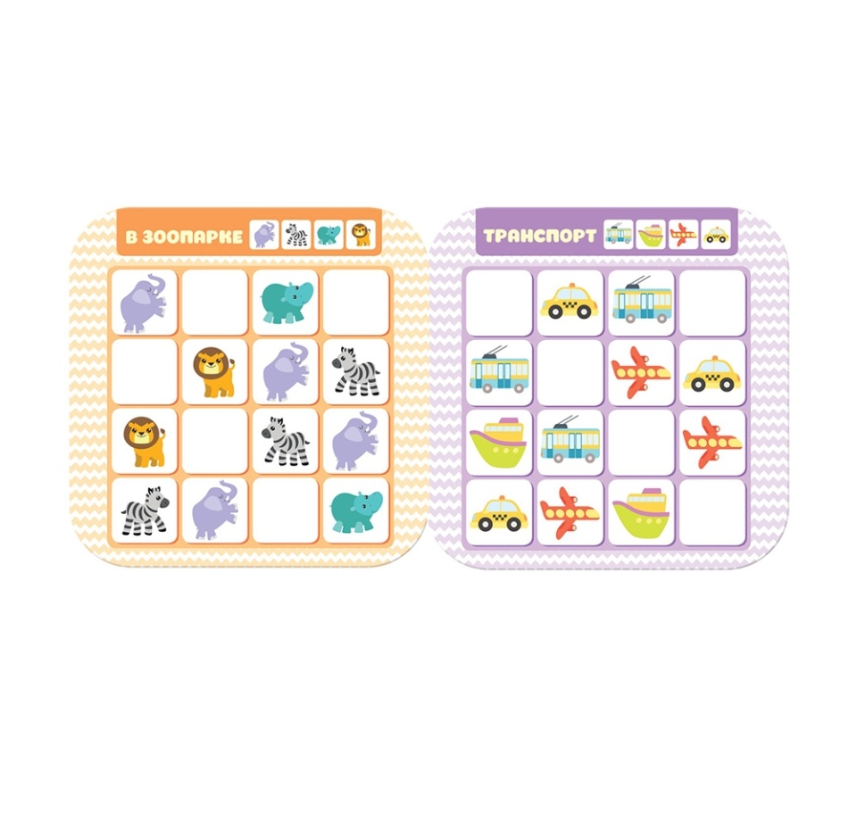 

Логика с наклейками Малышарики "Магический квадрат", Россия