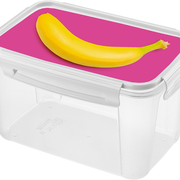 Контейнер для продуктов Lock&Ok с декором 1.5л, 1 шт