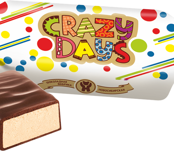 Конфеты ШОКОЛАДНАЯ ФАБРИКА НОВОСИБИРСКАЯ Crazy Days