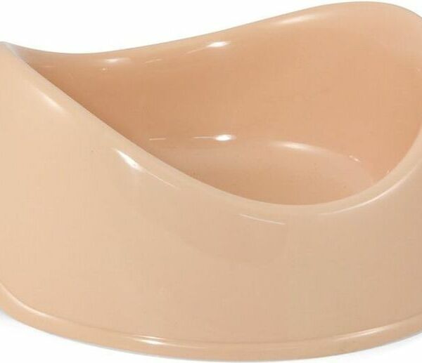 Миска пластиковая Гамма Бисквит 0,25 л бежевая