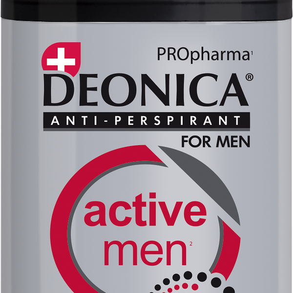 Антиперспирант шариковый Deonica PROpharma for men active