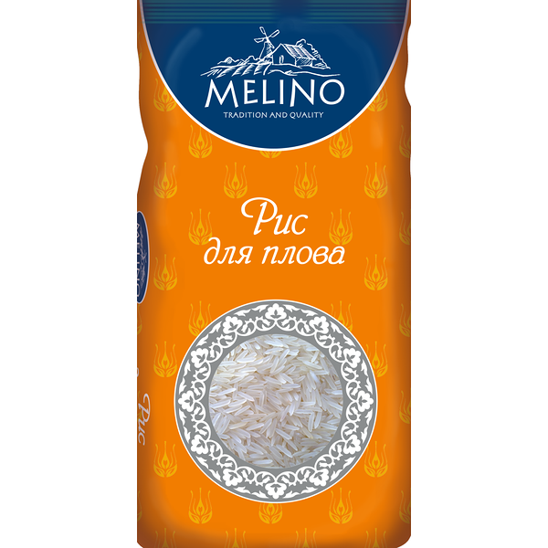 Крупа рис Melino шлиф для плова 0,65кг
