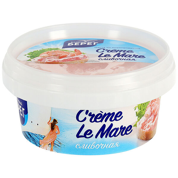 Паста из морепродуктов Балтийский берег Creme Le Mare сливочная