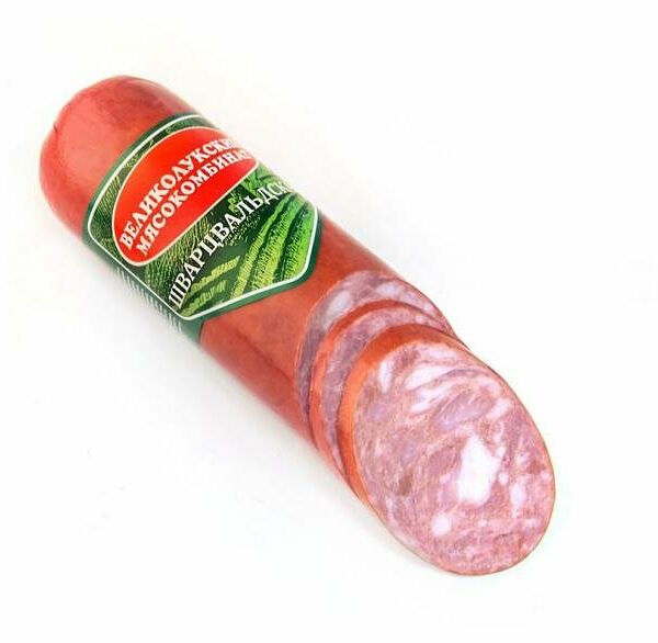 Колбаса Шварцвальдская полукопченая ТМ Великолукский мясокомбинат