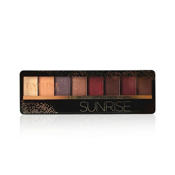 Палетка теней для век Eveline Professional Eyeshadow Palette, 9,6 г, 01 Sunrise