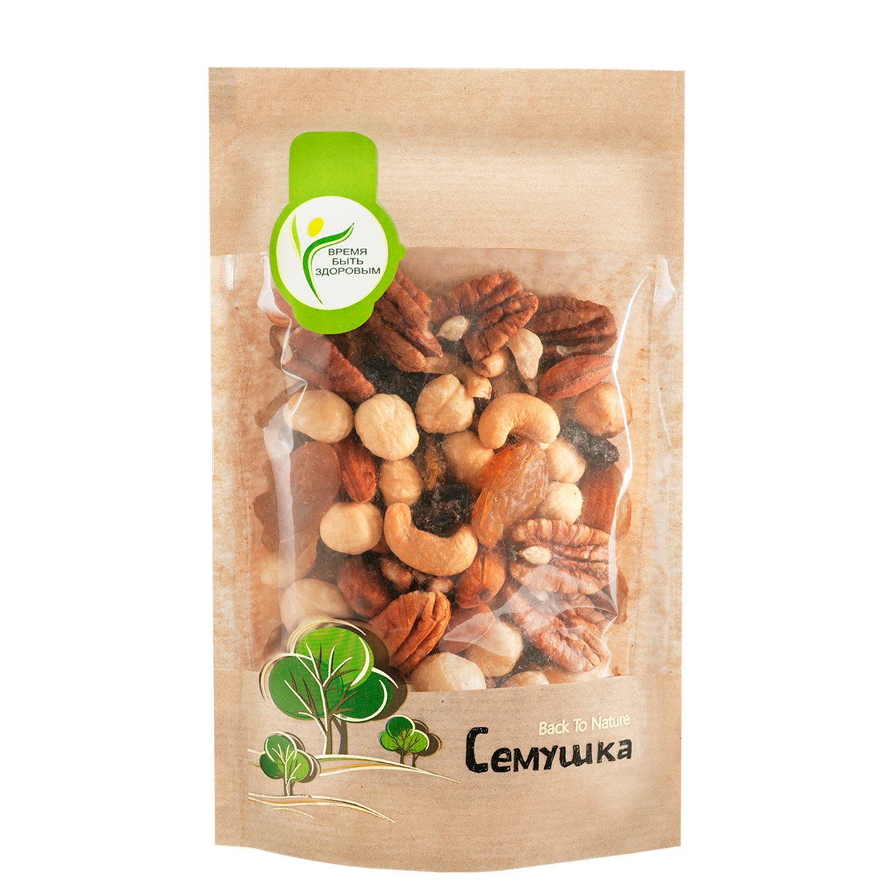 

Смесь ореховая Семушка жареная с пеканом и макадамией 150 г