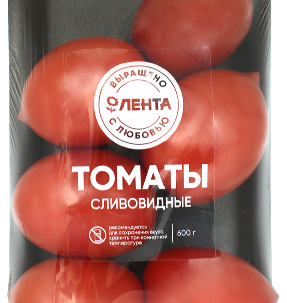 Томаты тепличные сливовидные, 600г