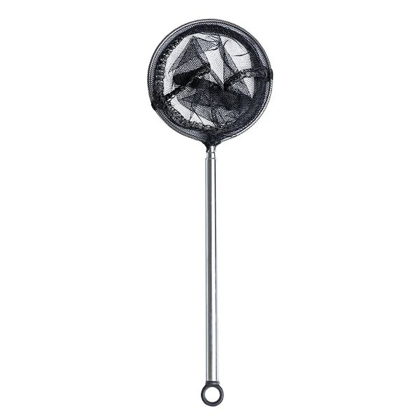 Сачок телескопический круглый для аквариума, обод 7,5 см, ручка 16-39 см