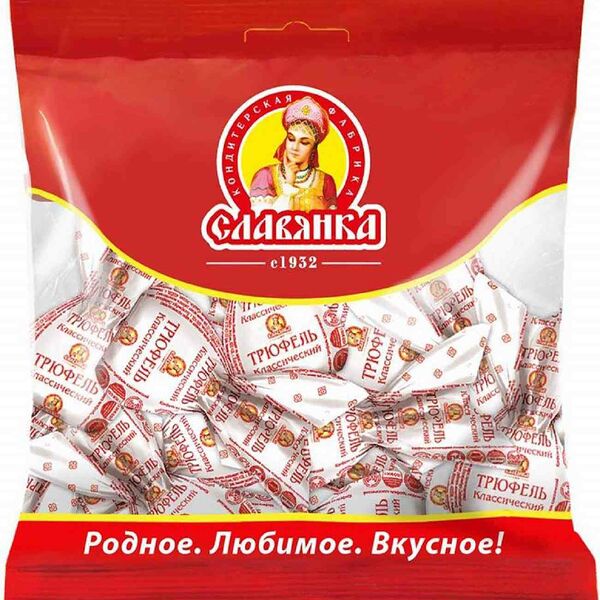 Конфеты Славянка Трюфель классический